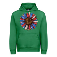 Emerald usa flag camouflage sunflower Urban Hoodie - JahusDesignShop