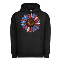 Pigment Black usa flag camouflage sunflower Urban Hoodie - JahusDesignShop