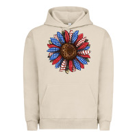 Pigment French Oak usa flag camouflage sunflower Urban Hoodie - JahusDesignShop