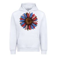 White usa flag camouflage sunflower Urban Hoodie - JahusDesignShop