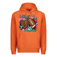 Carrot football mom Premium Hoodie - AdoDesignShop