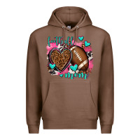 Chestnut football mom Premium Hoodie - AdoDesignShop