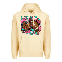 Pina Colada football mom Premium Hoodie - AdoDesignShop
