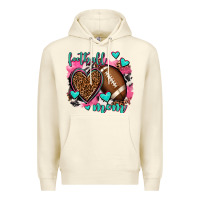 Sandshell football mom Premium Hoodie - AdoDesignShop