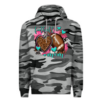 Slate Camo football mom Premium Hoodie - AdoDesignShop
