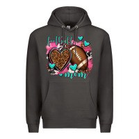 Smoke football mom Premium Hoodie - AdoDesignShop