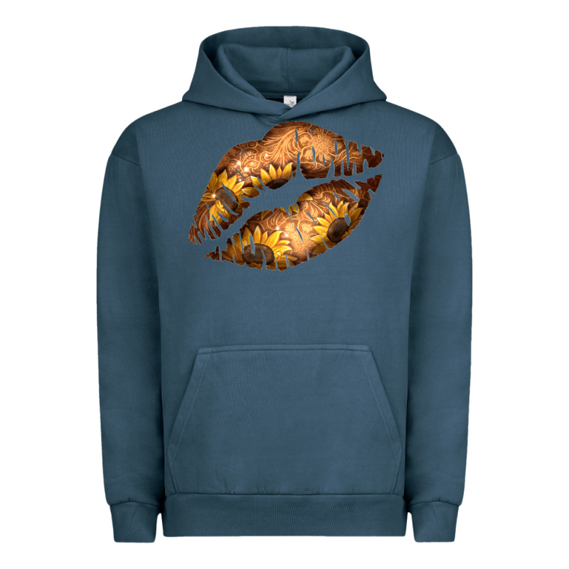 Western Sunflower Lips Urban Hoodie by Bettercallsaul | Teevron