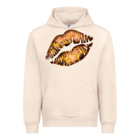 Sandshell Western Sunflower Lips Urban Hoodie - Bettercallsaul