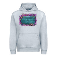Heather Grey Aztec Wood Leopard Frame Urban Hoodie - Bettercallsaul