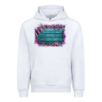 White Aztec Wood Leopard Frame Urban Hoodie - Bettercallsaul