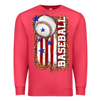 Cardinal baseball american flag Premium Sweatshirt - texasbilliewilder
