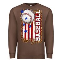 Chestnut baseball american flag Premium Sweatshirt - texasbilliewilder