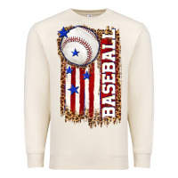 Sandshell baseball american flag Premium Sweatshirt - texasbilliewilder