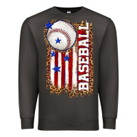 Smoke baseball american flag Premium Sweatshirt - texasbilliewilder