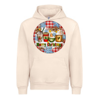 Sandshell Merry Christmas Coffee Cups Urban Hoodie - Artiststas