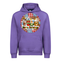 Tulip Merry Christmas Coffee Cups Urban Hoodie - Artiststas