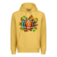 Antique Gold fall football sunflower and fall Premium Hoodie - AdoDesignShop