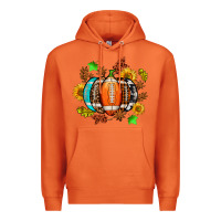 Carrot fall football sunflower and fall Premium Hoodie - AdoDesignShop