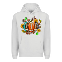 Dove Grey fall football sunflower and fall Premium Hoodie - AdoDesignShop