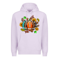 Lilac fall football sunflower and fall Premium Hoodie - AdoDesignShop