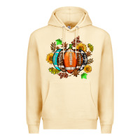 Pina Colada fall football sunflower and fall Premium Hoodie - AdoDesignShop