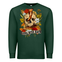 Sports Green karma bites back Premium Sweatshirt - RanaPortraitStore