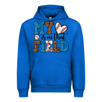 Cobalt my heart is on that field baseball Urban Hoodie - AdoDesignShop
