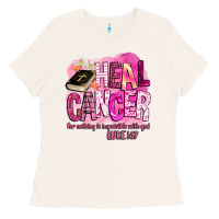 Bone heal cancer for nothing is impossible with god Ladies Tee - BarkalooDesign