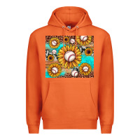 Carrot baseball leopard turquoise sunflower Premium Hoodie - JahusDesignShop