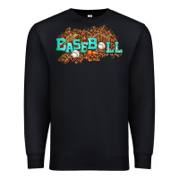Black baseball Premium Sweatshirt - texasbilliewilder