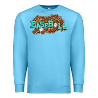 Ocean Blue baseball Premium Sweatshirt - texasbilliewilder