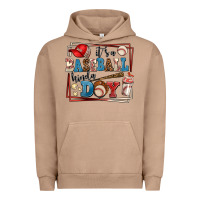 Pigment Burro its a baseball kinda day Urban Hoodie - AdoDesignShop