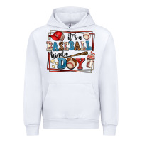 White its a baseball kinda day Urban Hoodie - AdoDesignShop