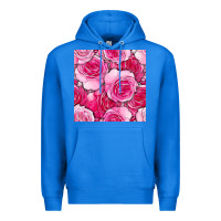 True Royal valentines day all dress up roses seamless pattern Premium Hoodie - BundleAndBundleShop