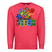 Cardinal support squad autism Premium Sweatshirt - Zillion Design Studio
