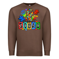 Chestnut support squad autism Premium Sweatshirt - Zillion Design Studio