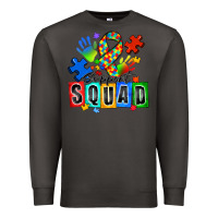 Smoke support squad autism Premium Sweatshirt - Zillion Design Studio
