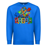 True Royal support squad autism Premium Sweatshirt - Zillion Design Studio