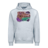 Heather Grey Leopard, Cowhide, Wood Pattern Frame Urban Hoodie - Bettercallsaul
