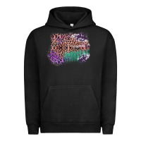 Pigment Black Leopard, Cowhide, Wood Pattern Frame Urban Hoodie - Bettercallsaul