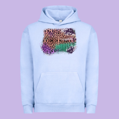 Leopard, Cowhide, Wood Pattern Frame Urban Hoodie Designed By Bettercallsaul