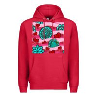 Cardinal valentines day turquoise gemstone  and hearts Premium Hoodie - BundleAndBundleShop