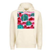 Tofu valentines day turquoise gemstone  and hearts Premium Hoodie - BundleAndBundleShop