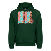 Foreset Green Sunflower Leopard Jute Pattern Brushstrokes Urban Hoodie - Bettercallsaul