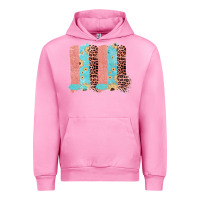 Fuchsia Pink Sunflower Leopard Jute Pattern Brushstrokes Urban Hoodie - Bettercallsaul