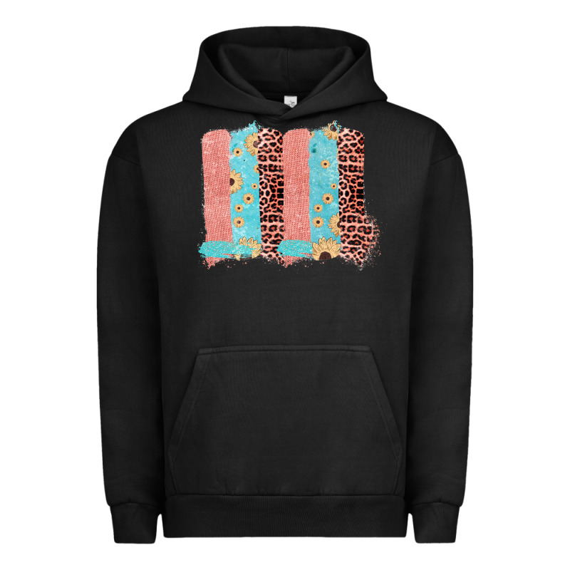 Sunflower Leopard Jute Pattern Brushstrokes Urban Hoodie by Bettercallsaul | Teevron