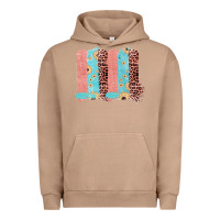 Pigment Burro Sunflower Leopard Jute Pattern Brushstrokes Urban Hoodie - Bettercallsaul