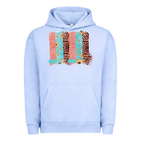 Pigment Grape Ice Sunflower Leopard Jute Pattern Brushstrokes Urban Hoodie - Bettercallsaul