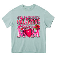 Arona My Favorite Valentine Calls Me Heavy Core Tee - CowhideDigitalArt