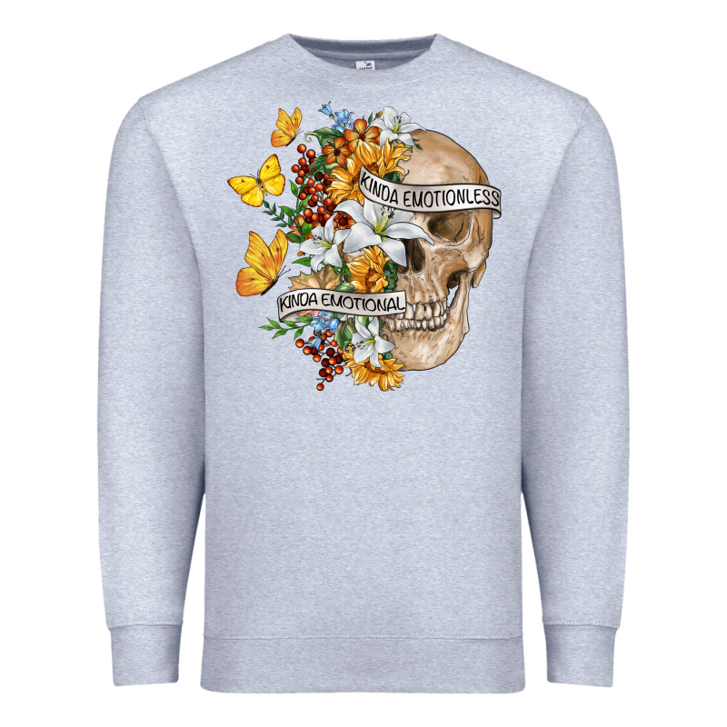 Kinda Emotional Kinda Emotionless Premium Sweatshirt by RanaPortraitStore | Teevron